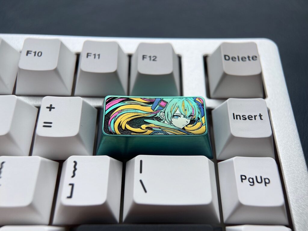Hatsune Miku Backspace 2U Titanium Keycap TTKCAP