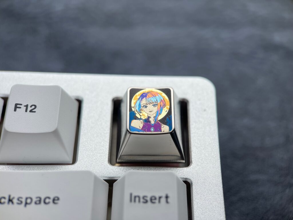 Lucy Titanium Keycap 4nd Generation 1U TTKCAP