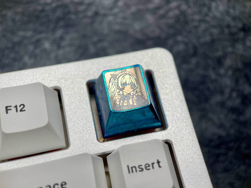 Ayaka Titanium Keycaps 2nd Generation 1U