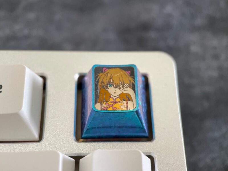 Asuka cheongsam version keycaps