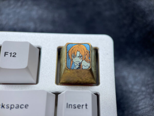 Yuuki Asuna Titanium Keycaps 2nd Generation 1U
