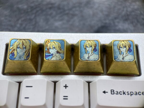 Violet Evergarden Theme Series Keycaps 4th Generation