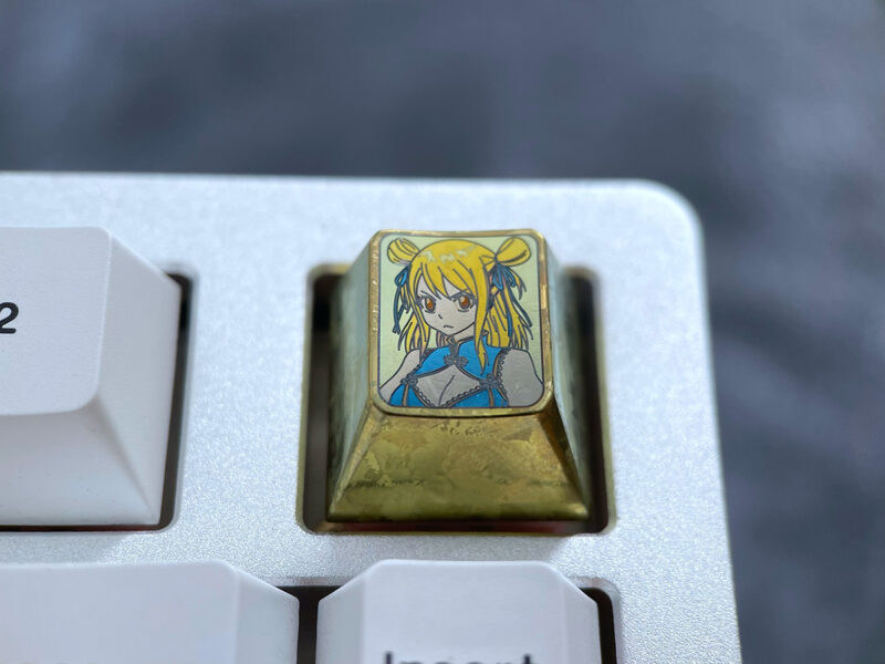 Lucy Heartfilia keycaps