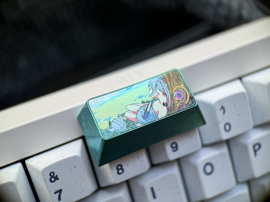 Frieren 2U Backspace Titanium Keycaps – TTKCAP