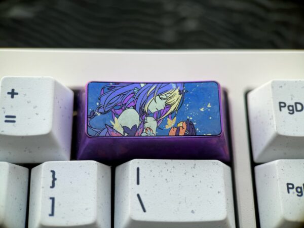 Castorice Titanium Keycaps  2U Backspace key