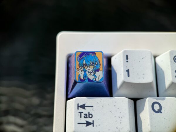Hoshimachi Suisei Titanium Keycaps 2nd Generation