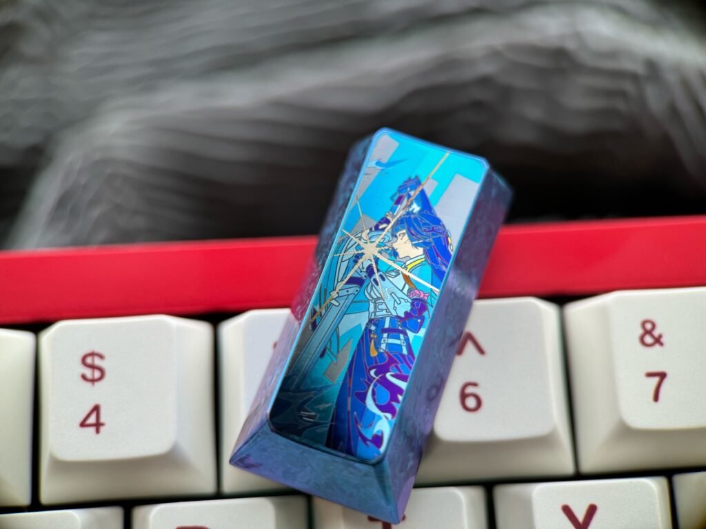 Hoshimi Miyabi Vertical 2U Titanium Keycap – TTKCAP