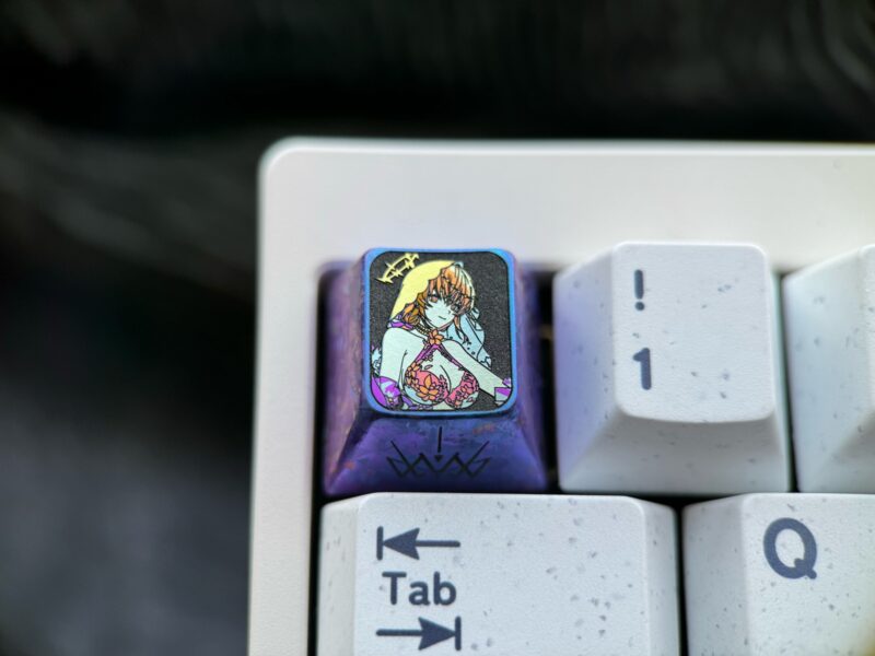 Starshine Titanium Keycaps
