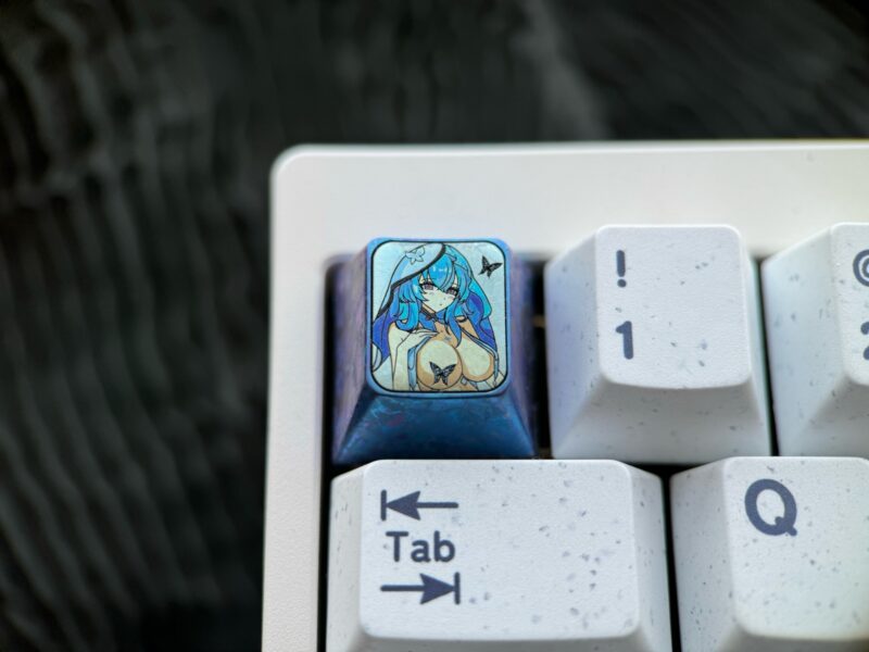 The Shorekeeper Titanium Keycaps