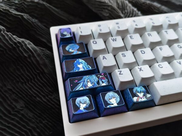Ayanami Rei left 7 Keycap Set