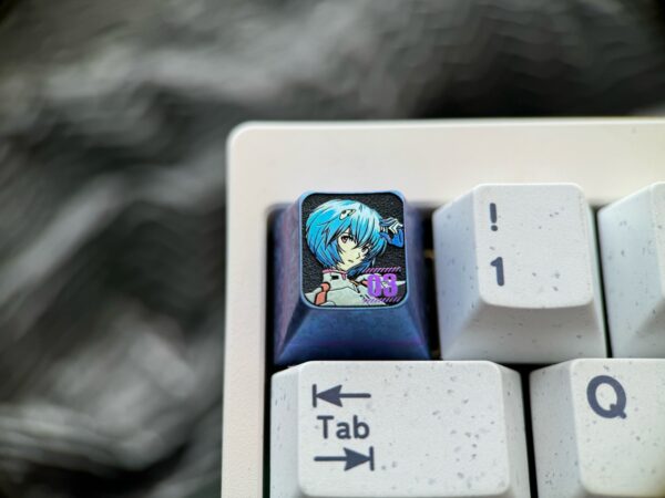 Ayanami Rei Titanium Keycaps 9th