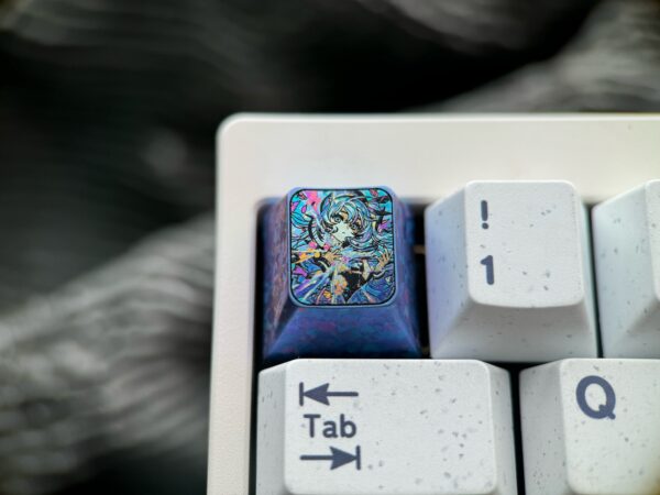 Hoshimachi Suisei Titanium Keycaps 6th