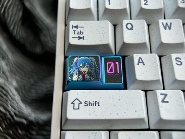 Hatsune Miku Ladder 1.75U Keycaps