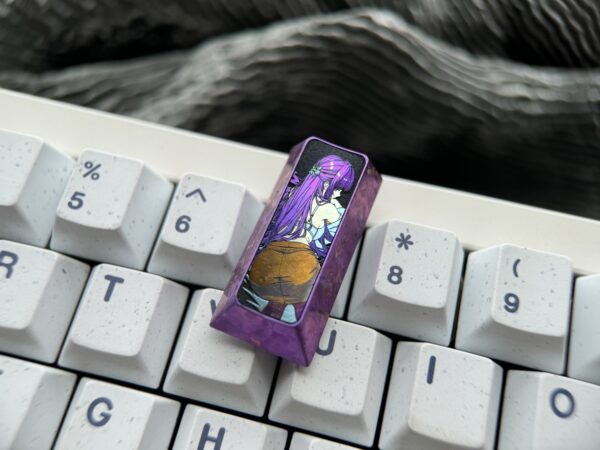 Raiden Shogun 2U Vertical Keycaps - 52