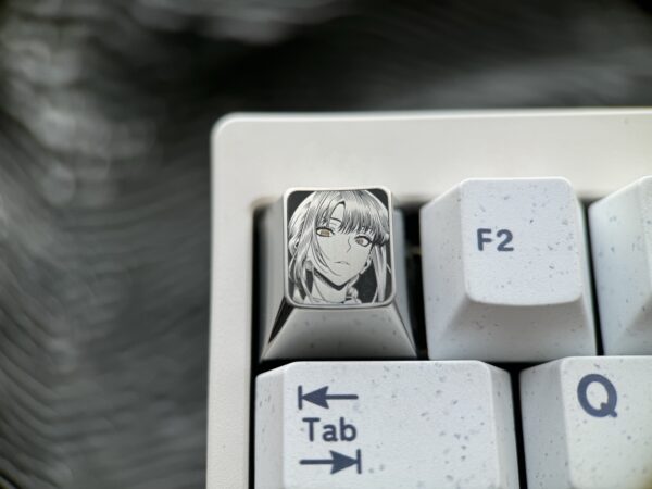 Makima Precision Engraved Stippling Keycaps 1U – 52