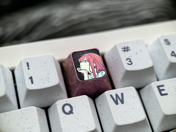 Zero Two Fine Line 1U Keycaps - 52