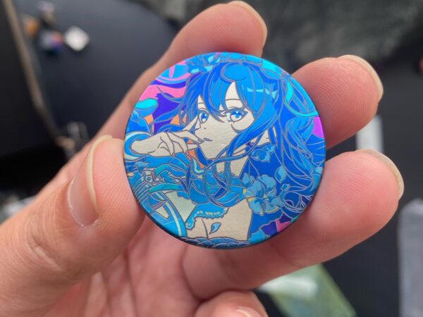 Hoshimachi Suisei Titanium Coin