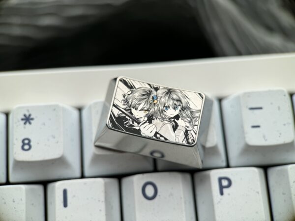 Gotō Hitori and Yamada Ryō 1.5U Keycaps