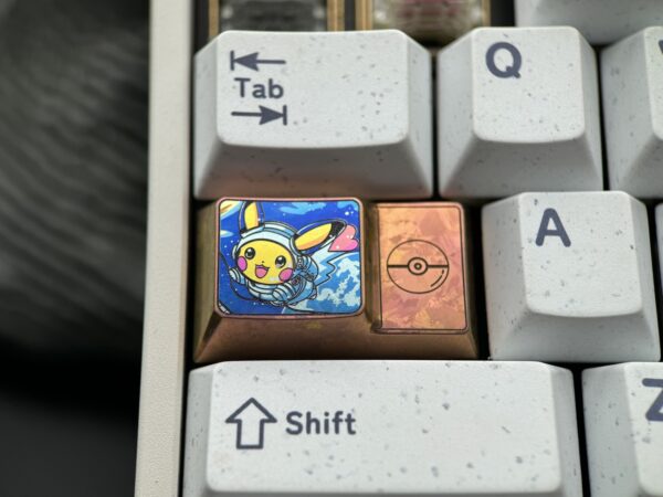 Pikachu Stepped Keycaps 1.75U - 53