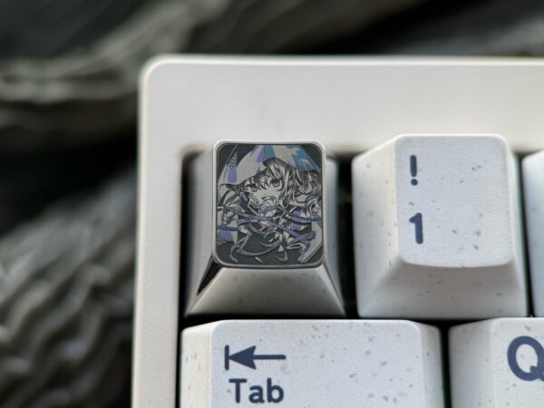 Hoshimachi Suisei 1U Keycaps Precision Engraved Stippling  – 54