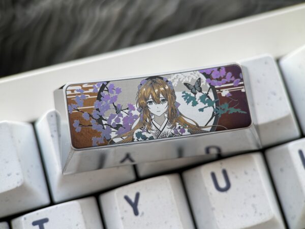 Violet Evergarden Precision Engraved 2.25U Keycaps – 56
