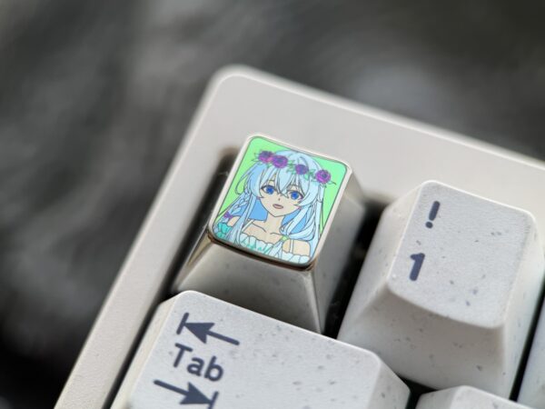 Elaina Titanium Keycaps 1U - 56