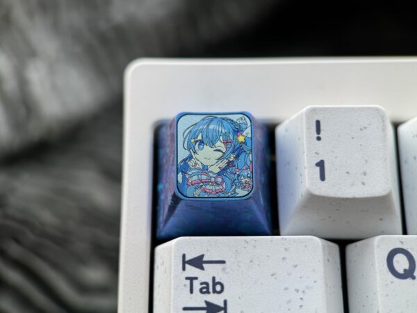 Comet chan Keycaps 1U - 56