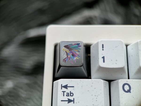 Chief Hand-carved Zirconium Keycaps