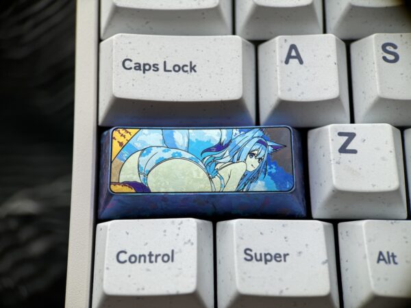 Shirakami Fubuki 2.25U Keycaps - 55