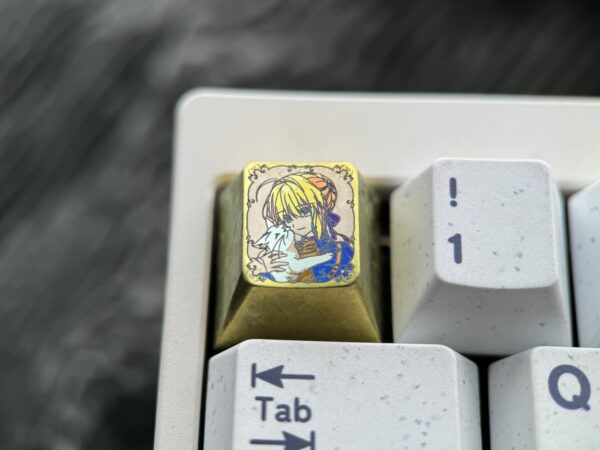 Saber and Cat Keycaps 1U - 56