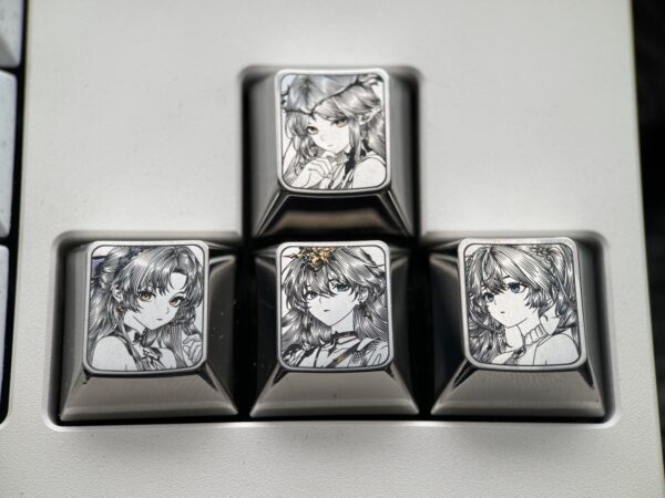 IUNO Carlotta Cartethyia AUGUSTA Keycap Set 1U - 55