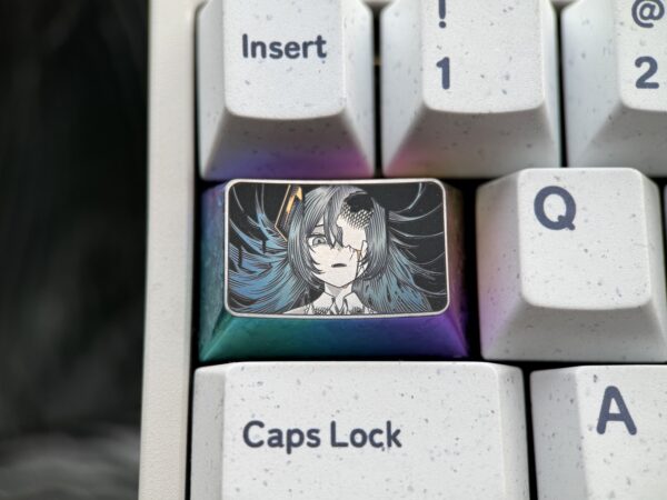 Hatsune Miku Precision Engraved Dotted Keycaps 1.5U - 56