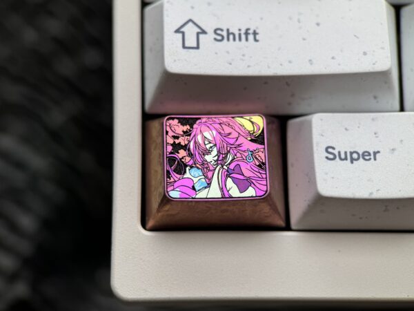 Yae Miko Titanium Keycaps 1.25U - 57