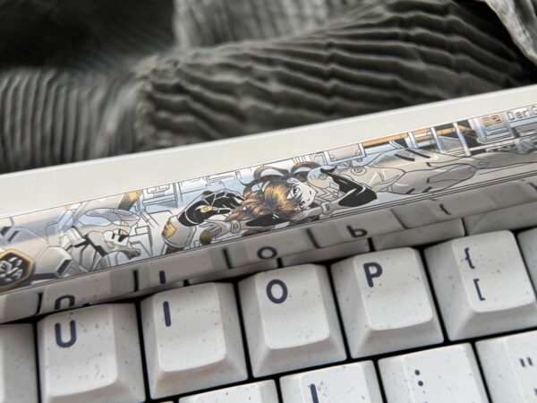 Asuka Precision Engraved Titanium Keycaps 6.25U Spacebar - 57