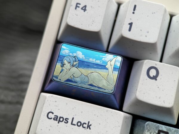 Frieren Titanium Keycaps 1.5U – 57