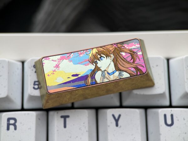 Asuka 2.25U Titanium Keycaps - Fine Hair Style - 57