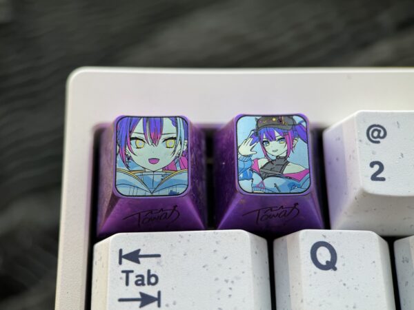 Tokoyami Towa Titanium Keycap 1U - 57