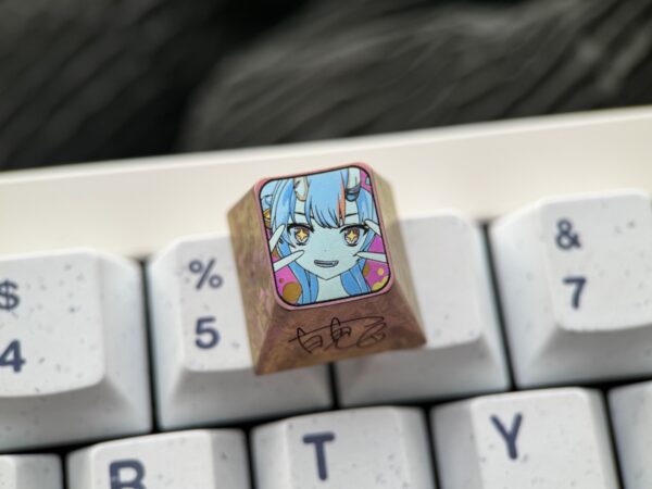 Nakiri Ayame Keycaps 1U - 57