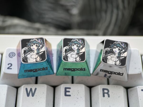 GUMI Titanium Keycaps 1U - 57