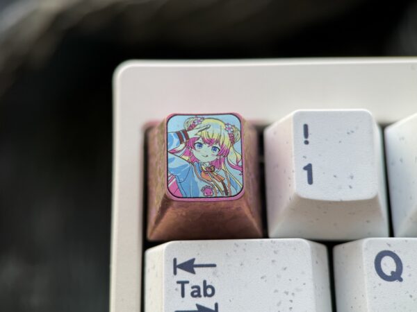 Momosuzu Nene Titanium Keycaps 1U - 57