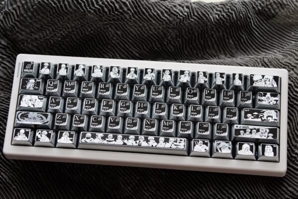 NARUTO Zinc Alloy Keycap Set (61 Keys)