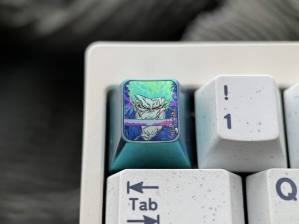 Roronoa Zoro Titanium Keycaps 1U-58