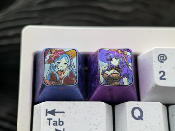 Frieren and Fern Titanium Keycaps 1U - 59