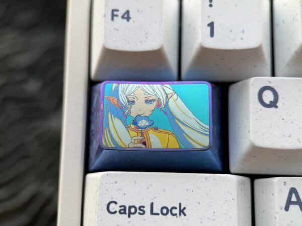 Frieren Titanium Keycaps 1.5U - 58