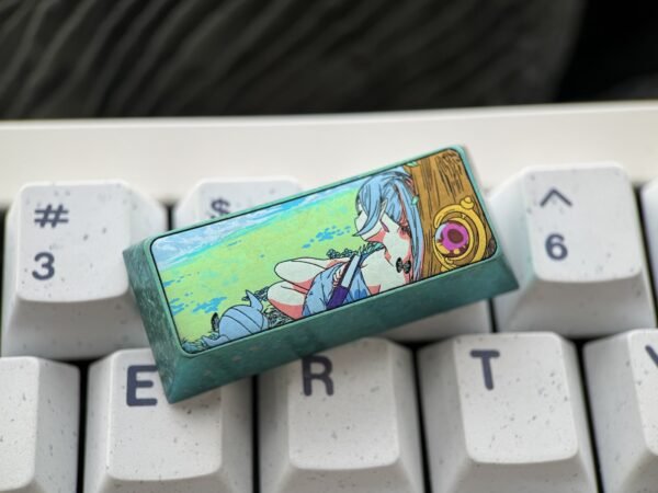 Frieren Titanium Keycaps 2.25U - 58