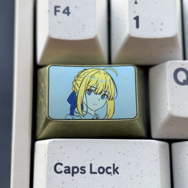 Saber Titanium Keycaps 1.5U - 58