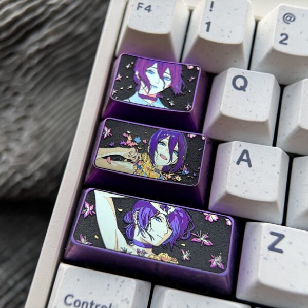 Reze Titanium Keycap Series - 58
