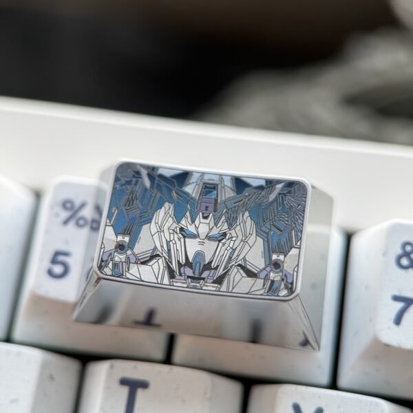 Gundam Precision Engraved Titanium Keycaps 1.5U - 59