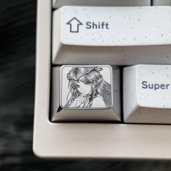 Cartethyia Precision Engraved Titanium Keycaps 1.25U - 59