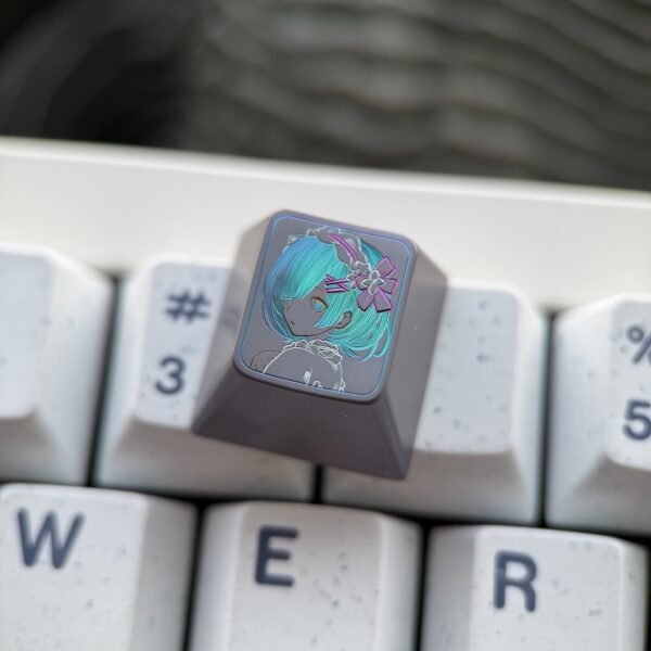 Rem Hand-carved Titanium Keycaps - Special Price - 59